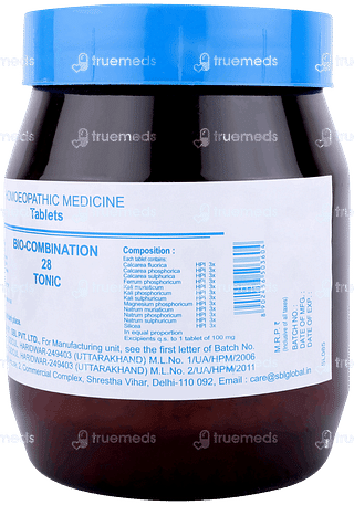 Sbl Bio Combination 28 Tablet 450gm