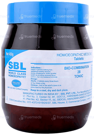 Sbl Bio Combination 28 Tablet 450gm