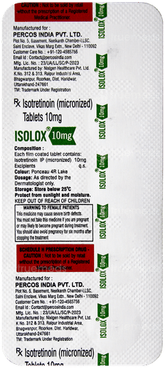 Isolox 10Mg Tablet 10