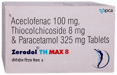 Zerodol Th Max 8 Tablet 10 Zerodol Th Max 8 Tablet 10