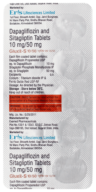 Gluxit S 10/50 Tablet 10