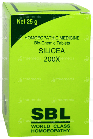 Sbl Silicea 200x Biochemic Tablet 25 GM
