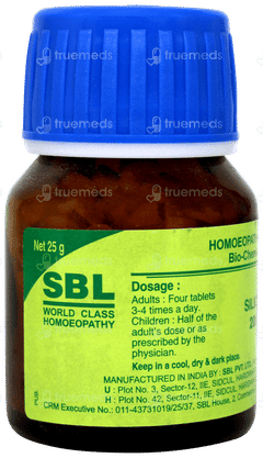 Sbl Silicea 200x Biochemic Tablet 25 GM