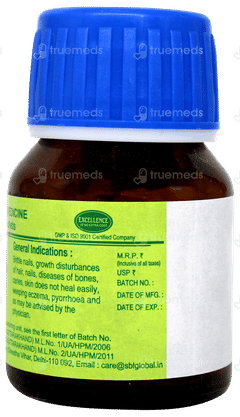 Sbl Silicea 200x Biochemic Tablet 25 GM