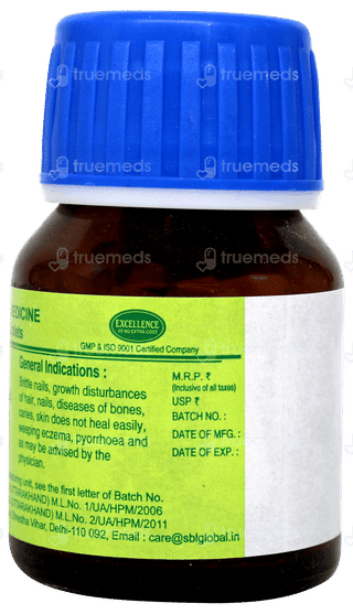 Sbl Silicea 200x Biochemic Tablet 25 GM