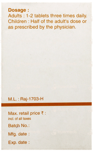 Sbl Acetanilidum 3X Trituration Tablet 25Gm