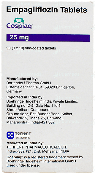 Cospiaq 25mg Tablet 10