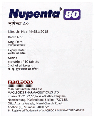 Nupenta 80 Tablet 10