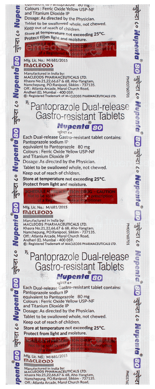 Nupenta 80 Tablet 10