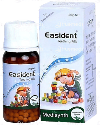 Medisynth Easident Teething Tablet 25 GM