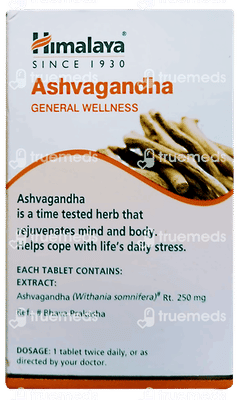 Himalaya Ashvagandha 2 Pack Of 60 Tablet