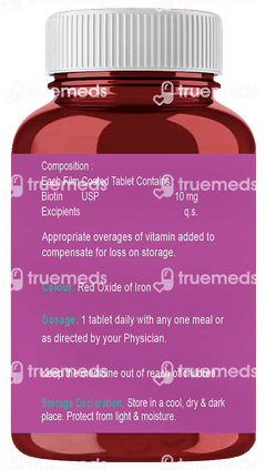 Carbamide Forte Biotin 10000 MCG Tablet 120