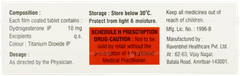 Dropharm Tablet 10 Dropharm Tablet 10