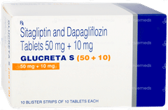 Glucreta S 10/50 Tablet 10 Glucreta S 10/50 Tablet 10