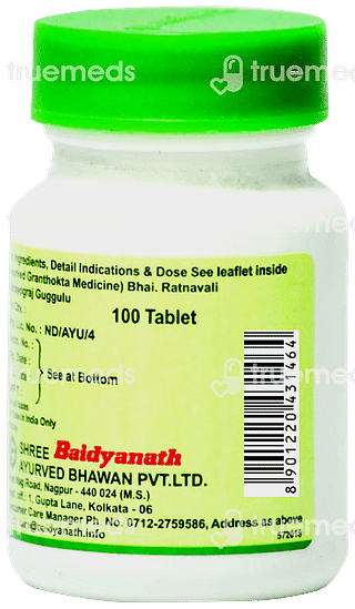 Baidyanath Mahayograj Guggulu Tablet 100