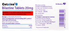 Cetzine B Tablet 10