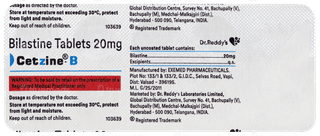 Cetzine B Tablet 10