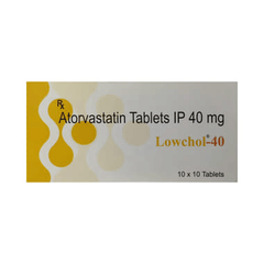 Lowchol 40 MG Tablet 10 Lowchol 40 MG Tablet 10