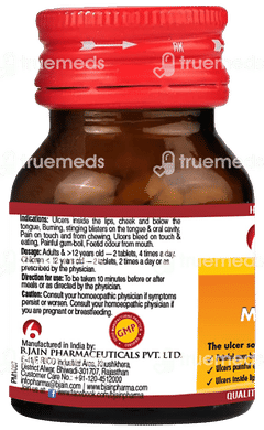 Bjain Omeo Mouth Ulcer Tablet 25gm