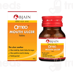 Bjain Omeo Mouth Ulcer Tablet 25gm