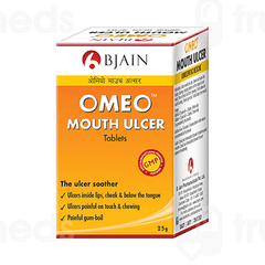 Bjain Omeo Mouth Ulcer Tablet 25gm
