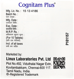 Cognitam Plus Tablet 10