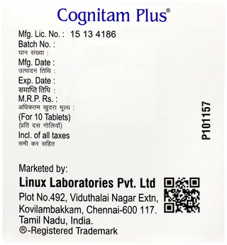 Cognitam Plus Tablet 10