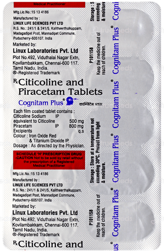 Cognitam Plus Tablet 10