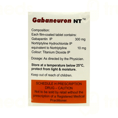 Gabaneuron Nt 300/10 MG Tablet 15
