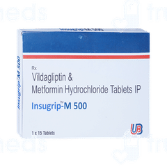 Insugrip M 500 Tablet 15 Insugrip M 500 Tablet 15