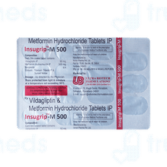 Insugrip M 500 Tablet 15 Insugrip M 500 Tablet 15