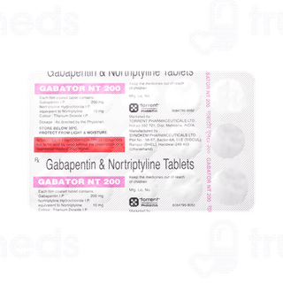 Gabator Nt 200 MG Tablet 15