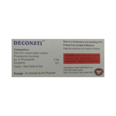 Deconsti 2 MG Tablet 10
