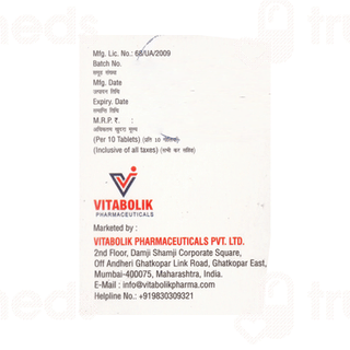 Vitaglic M Xr Tablet 10