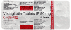 Glyday 50 Tablet 10 Glyday 50 Tablet 10