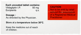 Vildambic 50 Tablet 15