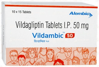 Vildambic 50 Tablet 15