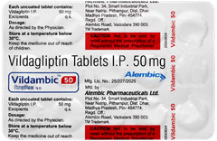 Vildambic 50 Tablet 15