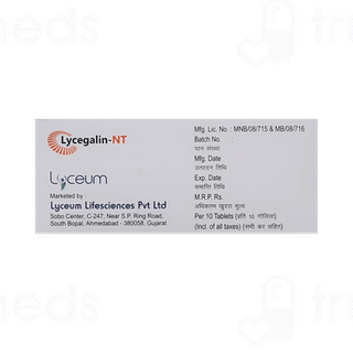 Lycegalin Nt 75/10 MG Tablet 10