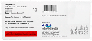 Bilaford 20 Tablet 10