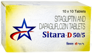 Sitara D 50/5 Tablet 10