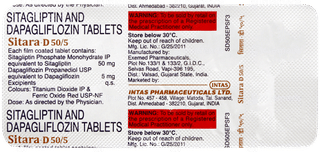 Sitara D 50/5 Tablet 10