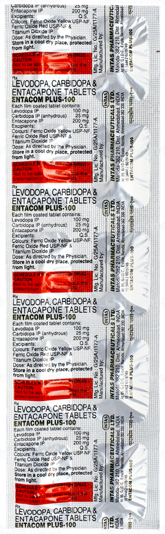 Entacom Plus 100 Tablet 10