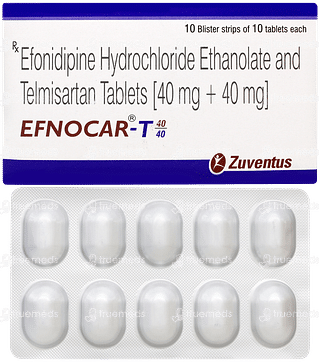 Efnocar T 40/40 Tablet 10