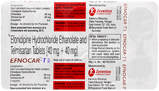 Efnocar T 40/40 Tablet 10