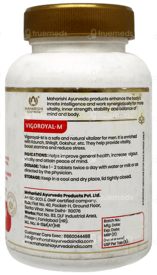 Maharishi Ayurveda Vigoroyal M Tablet 60