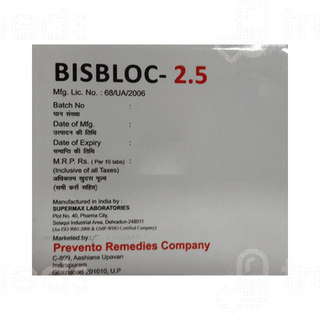 Bisbloc 2.5 Tablet 10