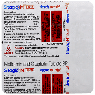 Sitaglo M Forte Tablet 15
