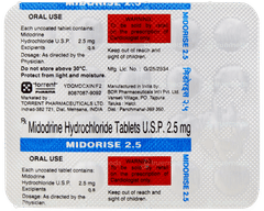 Midorise 2.5 Tablet 20