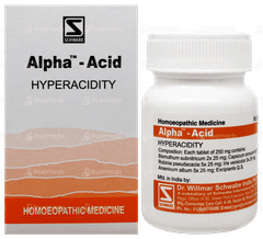 Dr Willmar Schwabe Alpha Acid Tablet 20gm